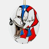 ボックス内のジャック(ピエロスケッチ) セラミックオーナメント (右)