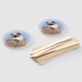 ボックス内のネコ ハンドファン (組立なし)