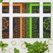 ボックス内の四角形 キッチンタオル (折り畳み)