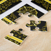 ボックス内の四角形 ジグソーパズル (側面)