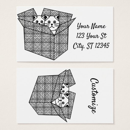 ボックス内の子猫Thunder_Cove (正面&裏面)