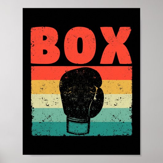 ボックス手袋おもしろいボクシング手袋ボクサー戦 ポスター (正面)