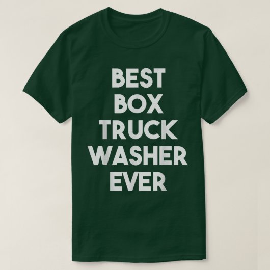 ボックス最高のトラックの座金を今まで Tシャツ (デザイン正面)