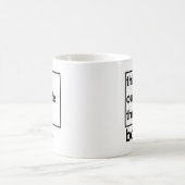 ボックス考えクリエイティブコーヒーカップの外 コーヒーマグカップ (中央)