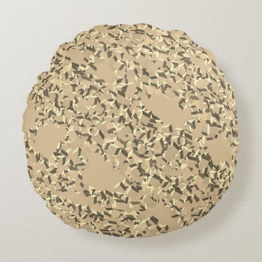 ボックス調和：ボックスで作成 ラウンドクッション (正面)