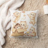 ボックス遊装飾用クッションの子猫 クッション (ブランケット)