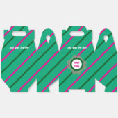 ボックス5緑（ピンクグリーン） RFPMDesigns ©️ 2024 フェイバーボックス (見開き)