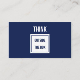 ボックス·コンサルタント海軍の外で 名刺