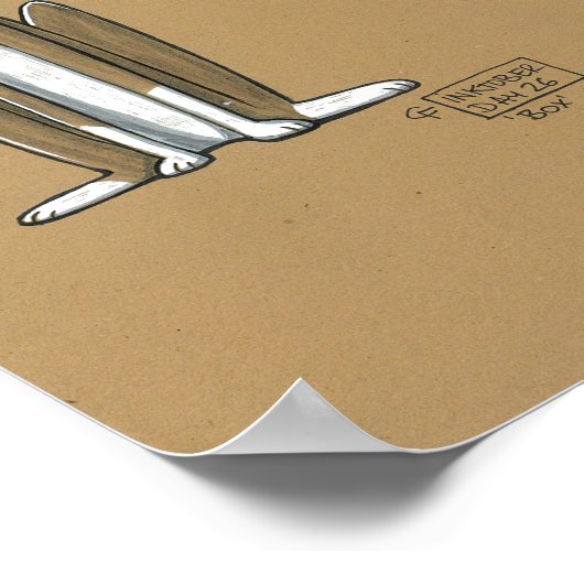 "ボックス" ポスター (角)