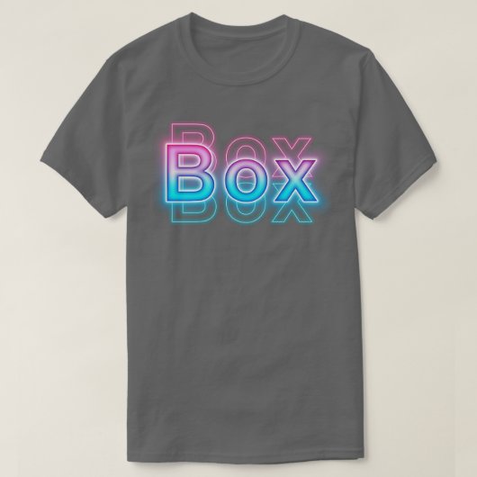 ボックス Tシャツ (デザイン正面)
