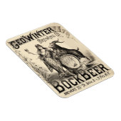 ボックビールブルーイングCoラガーヴィンテージ素朴アンティーク マグネット (右側)