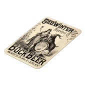 ボックビールブルーイングCoラガーヴィンテージ素朴アンティーク マグネット (左側)