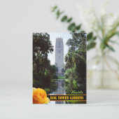 ボック・タワー・ガーデンズとシンギング・タワー、フロリダ ポストカード (スタンド正面)