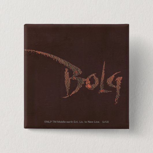 ボッグ名 缶バッジ (正面)