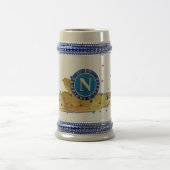 ボッケールディビラ記念ナポリのスキューデット ビールジョッキ (中央)