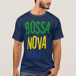 ボッサノバブラジルヴィンテージジャズ音楽 Tシャツ