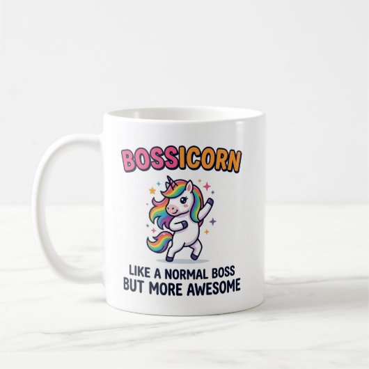 ボッシコーン 普通の上司 マグカップ (左)