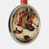 ボッシュ：卵のコンサート メタルオーナメント (右)