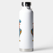 ボッシーおもしろいな漫画の雄鶏 ウォーターボトル (左面)