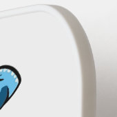 ボッシーおもしろいな漫画の雄鶏 ピックルボールラケット (左詳細)