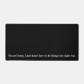 ボッシーじゃないおもしろい デスクマット (正面)