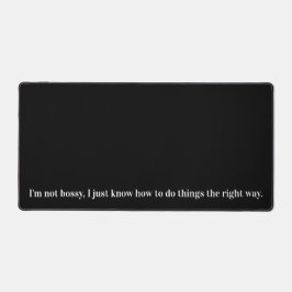 ボッシーじゃないおもしろい デスクマット