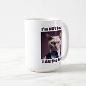 ボッシーじゃないボスおもしろいボス コーヒーマグカップ (正面右)