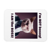 ボッシーじゃないボスおもしろいボス マグネット (横)