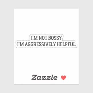 ボッシーのステッカーじゃなおもしろいいママのステッカー シール