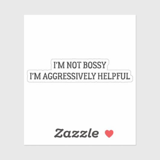 ボッシーのステッカーじゃなおもしろいいママのステッカー シール (シート)