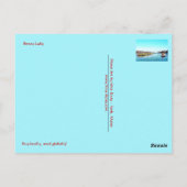 ボッシーレディーポストカード ポストカード (裏面)