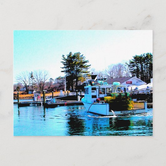 ボッシーレディーポストカード ポストカード (正面)