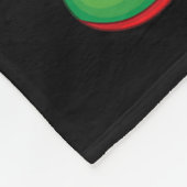 ボッシー小妖精や小人マッチンググループクリスマスおもしろいファミリークリスチム フリースブランケット (角)