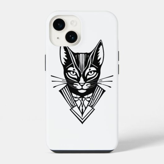 ボッシー猫フォネカーゼ iPhoneケース (裏面)