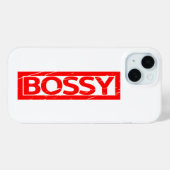 ボッシー・スタンプ Case-Mate iPhoneケース (裏面 (横))