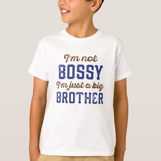ボッシー・ビッグ・ブラザー Tシャツ (正面)