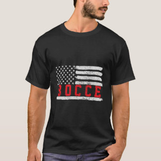 ボッチェアメリカ国旗 Tシャツ