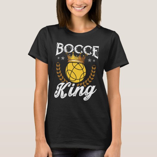 ボッチェキングボッチェボール Tシャツ (正面)