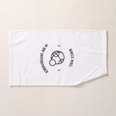 ボッチェボールは私の超大国だ ハンドタオル (ハンドタオル)