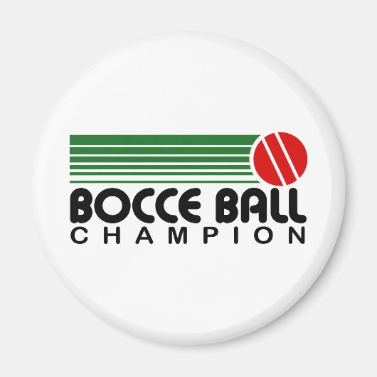 ボッチェボールチャンピオン マグネット (正面)