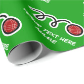 ボッチェボールパターンのラッピング紙 |カスタムデザイン ラッピングペーパー (ロールコーナー)