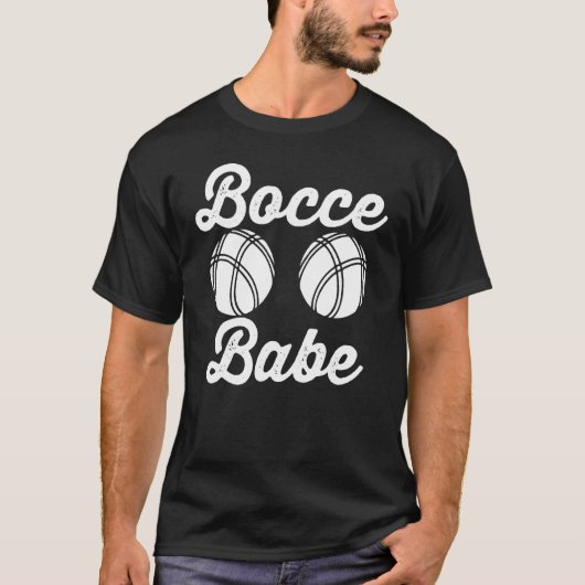 ボッチェボール棋士ボッチェバベ Tシャツ (正面)