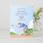 ボッチェボール ご招待 招待状 (スタンド正面)