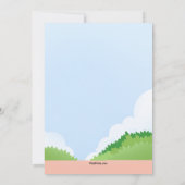 ボッチェボール ご招待 招待状 (裏面)