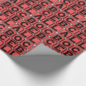 ボッチェボール、ローンゲーム ラッピングペーパー (角)