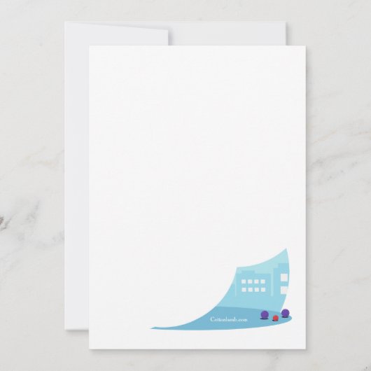 ボッチボール2 招待状 (裏面)