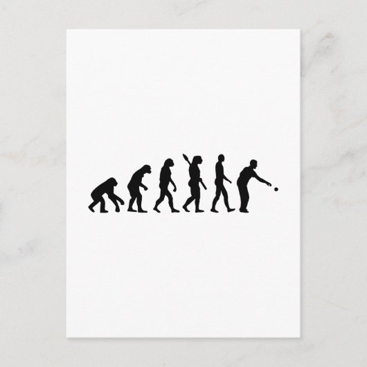 ボッチャのブーレ進化 ポストカード (正面)