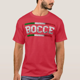 ボッチャゲーム 玉 ボッチャ イタリア スポーツ イタリア語 B Tシャツ