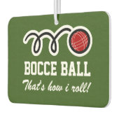 ボッチ転がボおもしろいル カーエアーフレッシュナー (左)