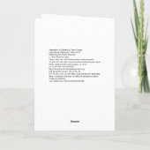 ボッティチェッリの聖母子 カード (裏面)